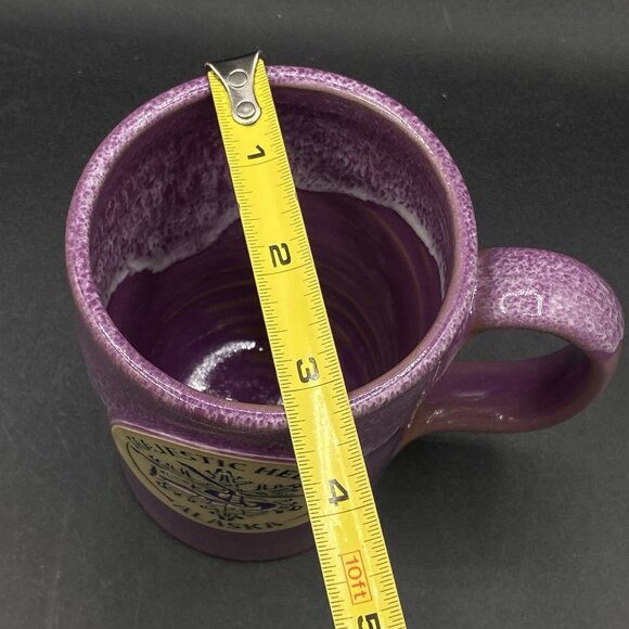 2021 Deneen Pottery Pink Majestic Heli Ski Alaska Chugach & Talkeetna Helicopter - Picture 7 of 11